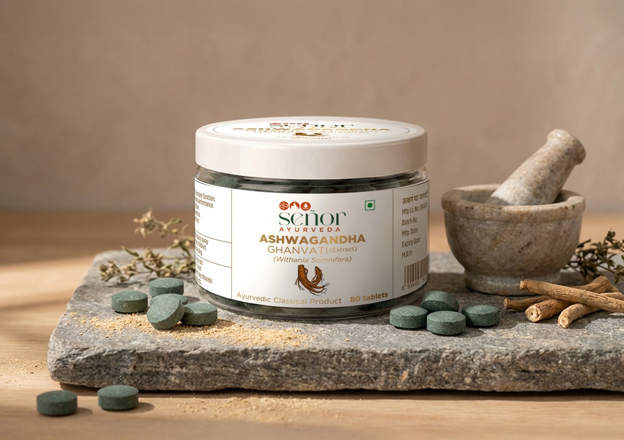 Ashwagandha ghan Vati (80 tablets)